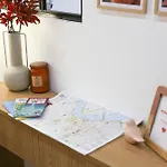 Lägenhet L'ecrin Rouge Escapade Romantique Et Balneo Prive *