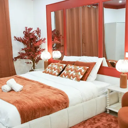 L'ecrin Rouge Escapade Romantique Et Balneo Prive Apartment *