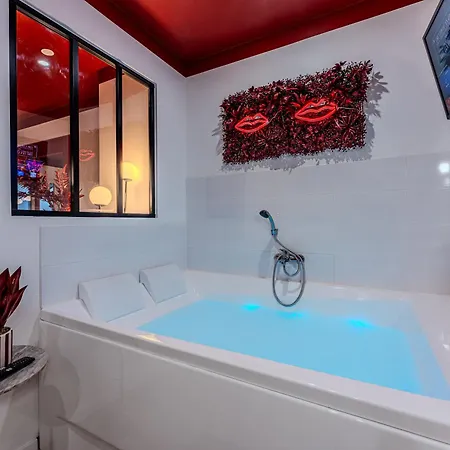 L'ecrin Rouge Escapade Romantique Et Balneo Prive Apartman