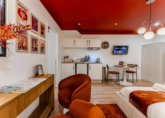 L'ecrin Rouge Escapade Romantique Et Balneo Prive Апартаменты